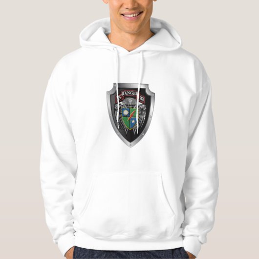 75e Ranger Regiment "Rangers Lead the Way" Hoodie (Voorkant)