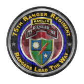 75e Ranger Regiment "Rangers Lead the Way" Snijplank (Voorkant)
