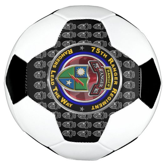 75e Ranger Regiment "Rangers Lead the Way" Voetbal (Gedraaid)