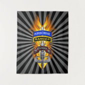 75e Ranger Regiment "Rangers Lead the Way" Wandkleed (Voorkant)