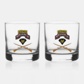 75e Ranger Regiment Specialist Whisky Glas (Voorkant)
