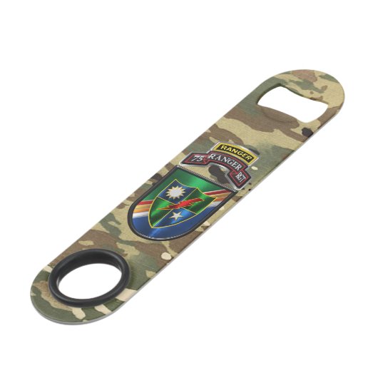 75e Ranger Regiment Speed Flessenopener (Voorkant Gekanteld)
