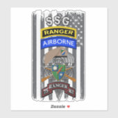 75e Ranger Regiment Sticker (Vel)