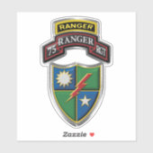 75e Ranger Regiment Sticker (Vel)