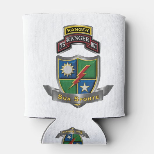 75e Ranger Regiment Sua Sponte Blikjeskoeler (Achterkant)