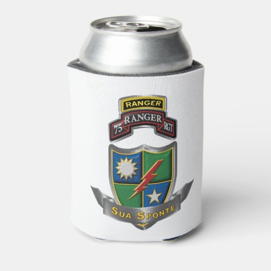 75e Ranger Regiment Sua Sponte Blikjeskoeler (Blikje Achterkant)