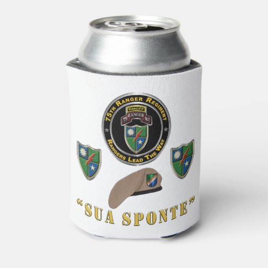 75e Ranger Regiment Sua Sponte Blikjeskoeler (Blikje Achterkant)