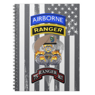 75e Ranger Regiment "Sua Sponte" Notitieboek