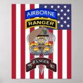 75e Ranger Regiment "Sua Sponte" Poster (Voorkant)
