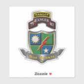 75e Ranger Regiment Sua Sponte Sticker (Vel)