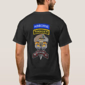 75e Ranger Regiment "Sua Sponte" T-shirt (Achterkant)