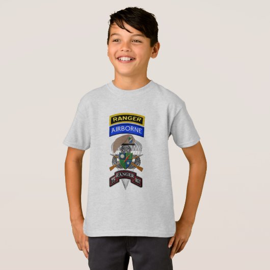 75e Ranger Regiment T-shirt (Voorkant volledig)