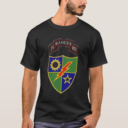 75e Ranger Regiment - T-shirt (Voorkant)