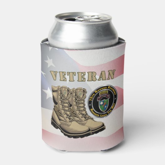 75e Ranger Regiment Veteran Blikjeskoeler (Blikje Voorkant)