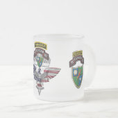 75e Ranger Regiment Veteran Matglas Koffiemok (Voorkant rechts)