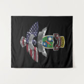 75e Ranger Regiment Veteran Wandkleed (Voorkant (horizontaal))
