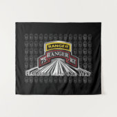 75e Ranger Regiment Wandkleed (Voorkant (horizontaal))