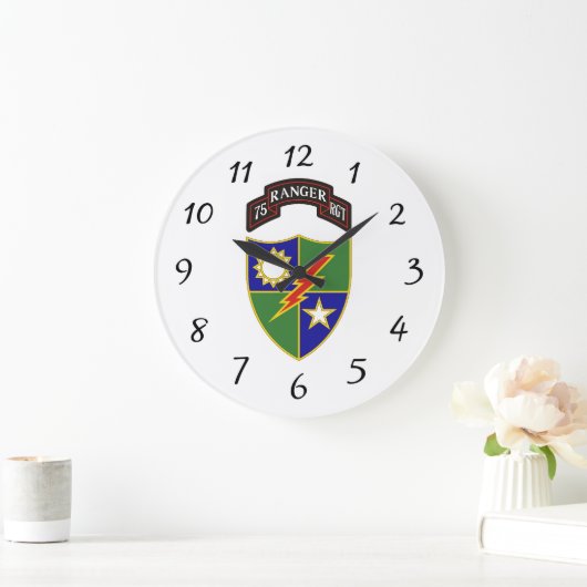 75e Ranger Regiment - wandklok (Huis)