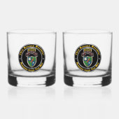 75e Ranger Regiment Whisky Glas (Voorkant)