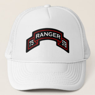 75e Ranger Rgt - Airborne - Special Troops scroll Trucker Pet