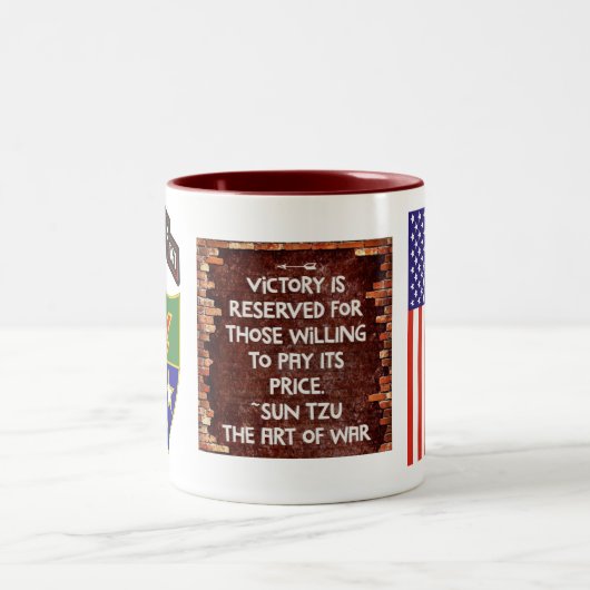 75e Regiment van de Ranger - Overwinnende Mok (Center)