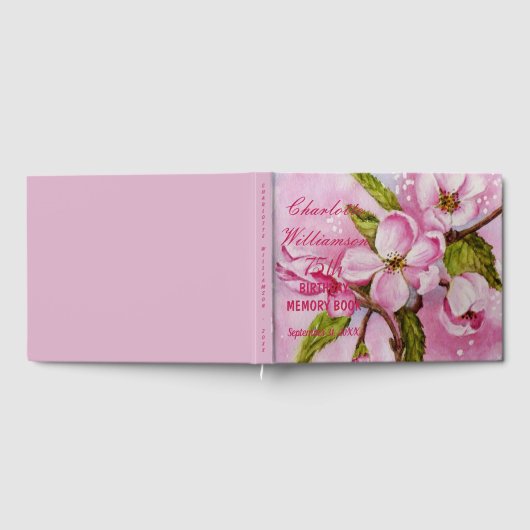 75e roze bloesem - gedenkdag gastenboek (Volledig)