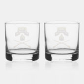 75e sergeant Ranger Regiment Whisky Glas (Achterkant)