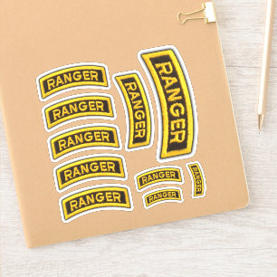 75e Sticker van Rangers Veterans van het leger