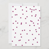 75e uitnodiging ter gelegenheid van de geboorte (Achterkant)