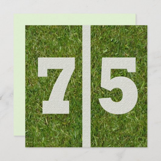 75e uitnodiging ter gelegenheid van de geboorte (Voorkant / Achterkant)