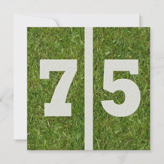 75e uitnodiging ter gelegenheid van de geboorte (Voorkant)
