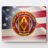 75e veldartillerie-brigade fotoplaat (Voorkant)