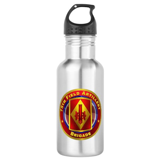 75e veldartillerijbrigade "Taut Lanyards" Waterfles (Voorkant)