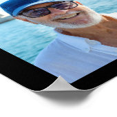 75e verjaardag 14 Fotocollage JAREN IN DE MAAK Poster (Hoek)