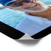 75e verjaardag 14 Fotocollage Proost op 75 jaar Poster (Hoek)