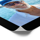 75e verjaardag 39 Photo Collage Hoera voor 75 jaar Poster (Hoek)