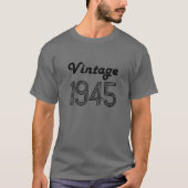 75e verjaardag cadeautjes voor haar 75-jarige moed t-shirt (Voorkant)
