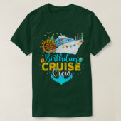 75e verjaardag Cruise Crew T-shirt (Design voorkant)