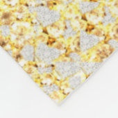 75e verjaardag fleece deken (Hoek)