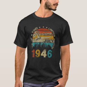 75e verjaardag geeft 75 jaar oud Geweldige sinds j T-shirt