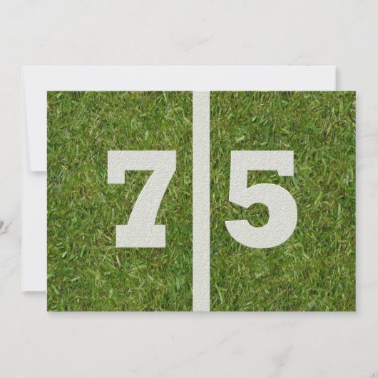 75e verjaardag! kaart (Voorkant)