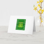 75e verjaardag Kaart bij Lake Tennis (Gele Bloem)