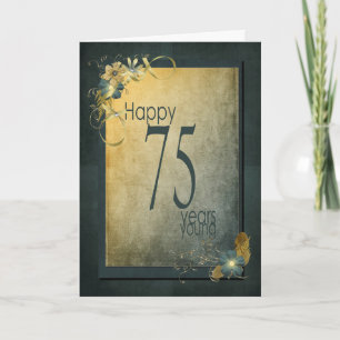 75e verjaardag- lijst kaart
