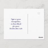 75e verjaardag meest verbluffend kleurrijk geem Tu Briefkaart (Achterkant)