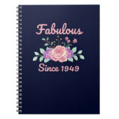 75e verjaardag notitieboek (Voorkant)