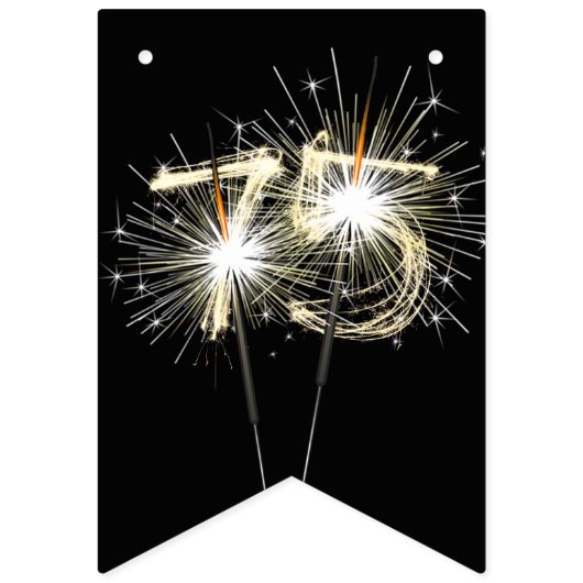 75e verjaardag of Jubileum partij Vlaggetjes (Tweede vlag)