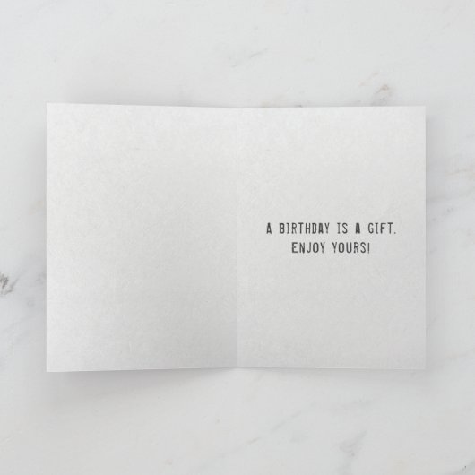 75e verjaardag oude auto licentie borden kaart (Binnen)