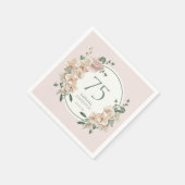 75e verjaardag tropische storm servet (Hoek)