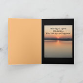 75e verjaardag Uw licht blijft helder Kaart (Binnen)