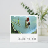 75e verjaardag van de auto - warme weg kaart (Staand voorkant)